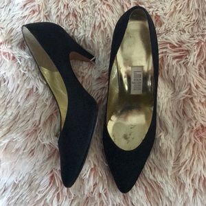 VINTAGE I. MAGNIN LEATHER PUMPS 7 1/2